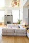 Atelier Del Sofa Kanyon - Sofá-Cama Esquinero Crema